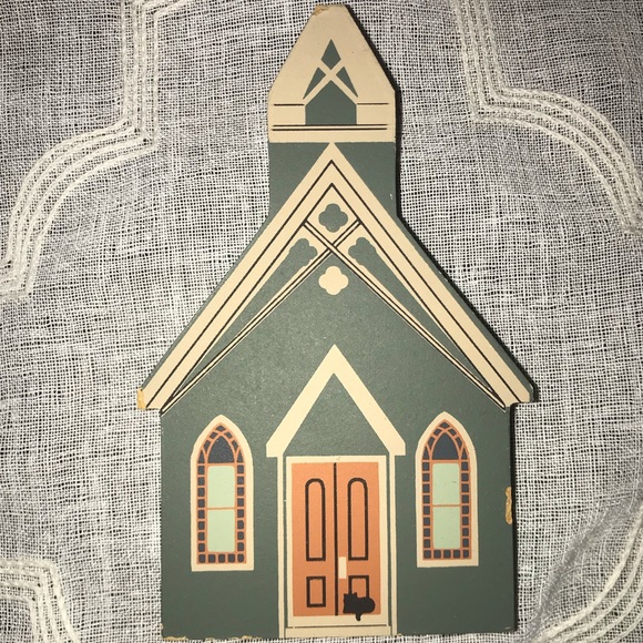 THE CAT’S MEOW & CHRISTMAS TREE HILL Shelf Sitters. Set of 5 Buildings. GUC. - Picture 4 of 12